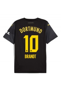 Borussia Dortmund Julian Brandt #10 Fotballdrakt Borte Klær 2024-25 Korte ermer